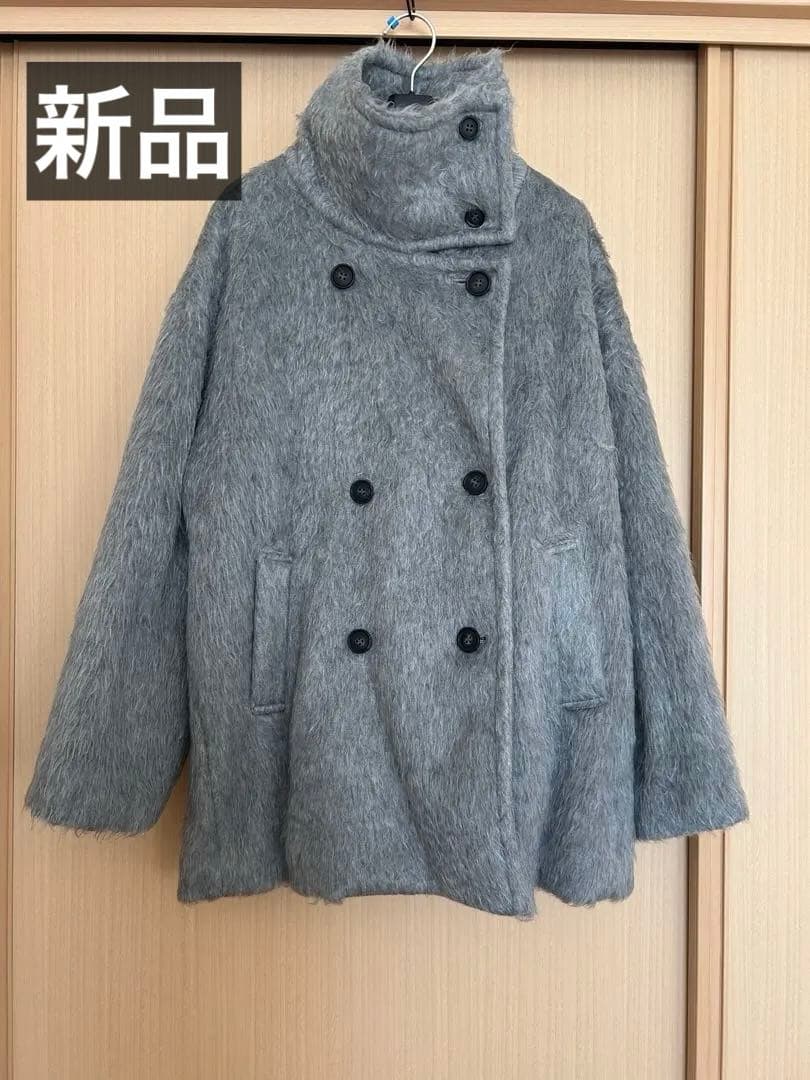 【16日まで期間限定セール】新品　LEPSIM シャギー2WAYミドルコート