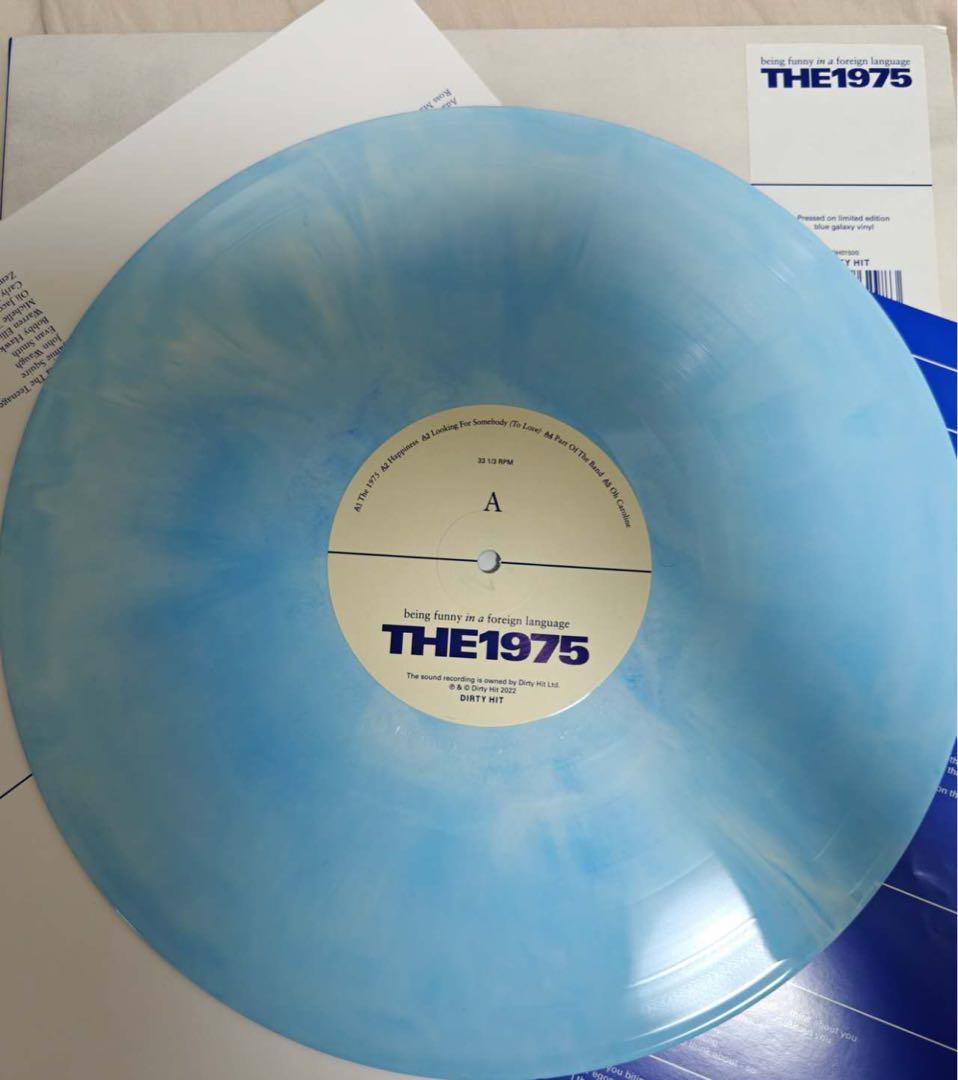 THE 1975外国語での言葉遊び Galaxy Blue レコード