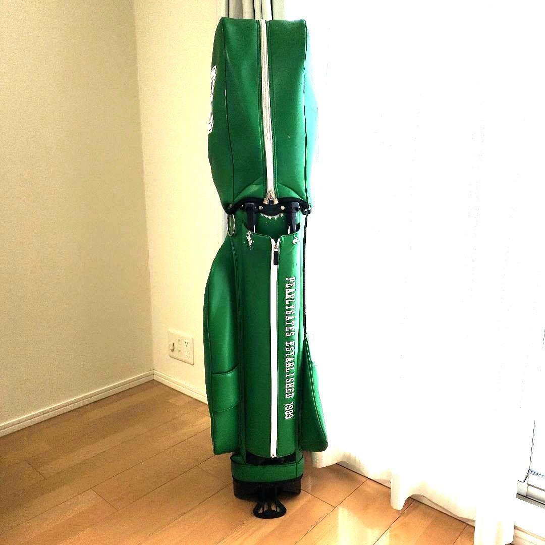 PEARLY GATES キャディバッグ 89 グリーン同モデルアイアンカバー付