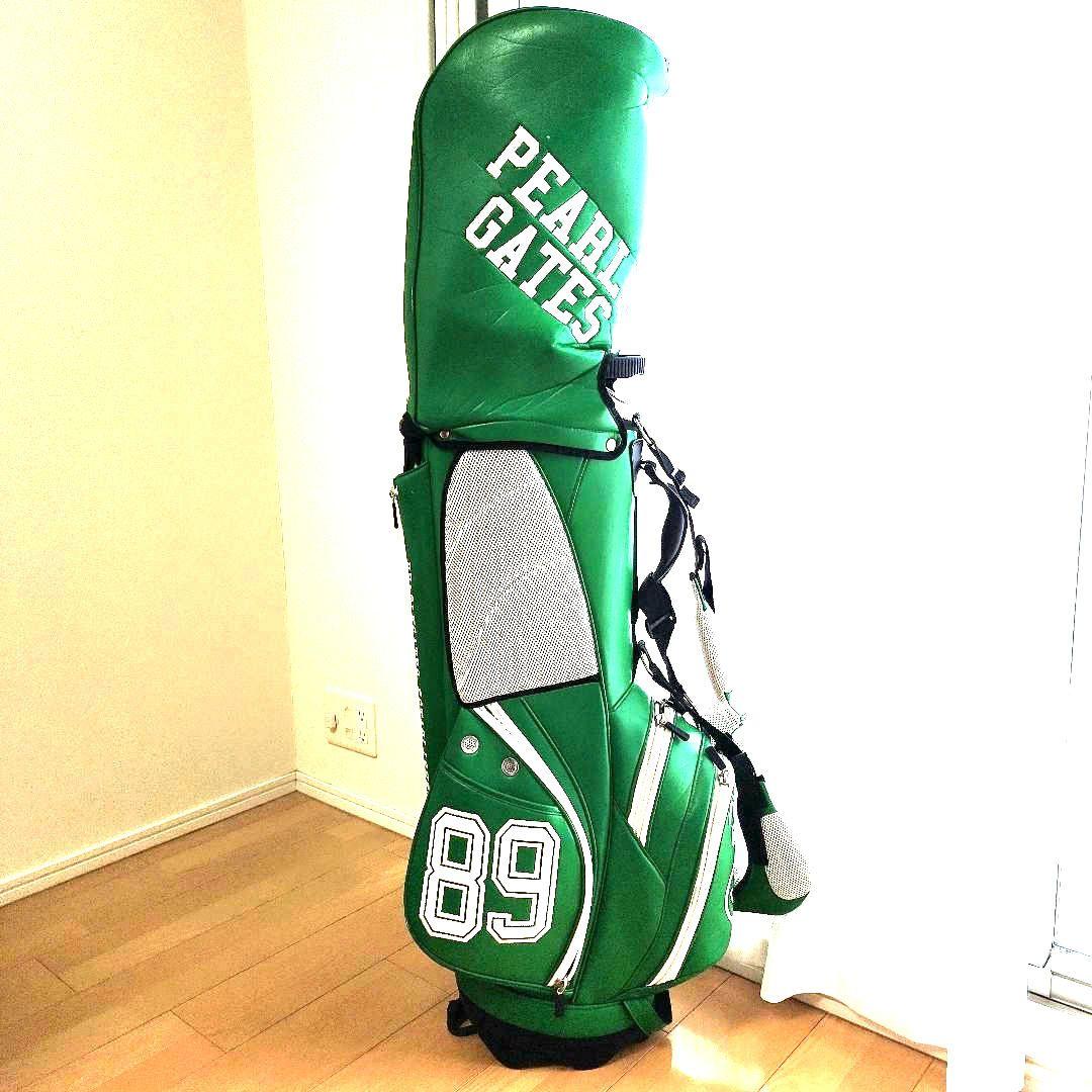 PEARLY GATES キャディバッグ 89 グリーン同モデルアイアンカバー付