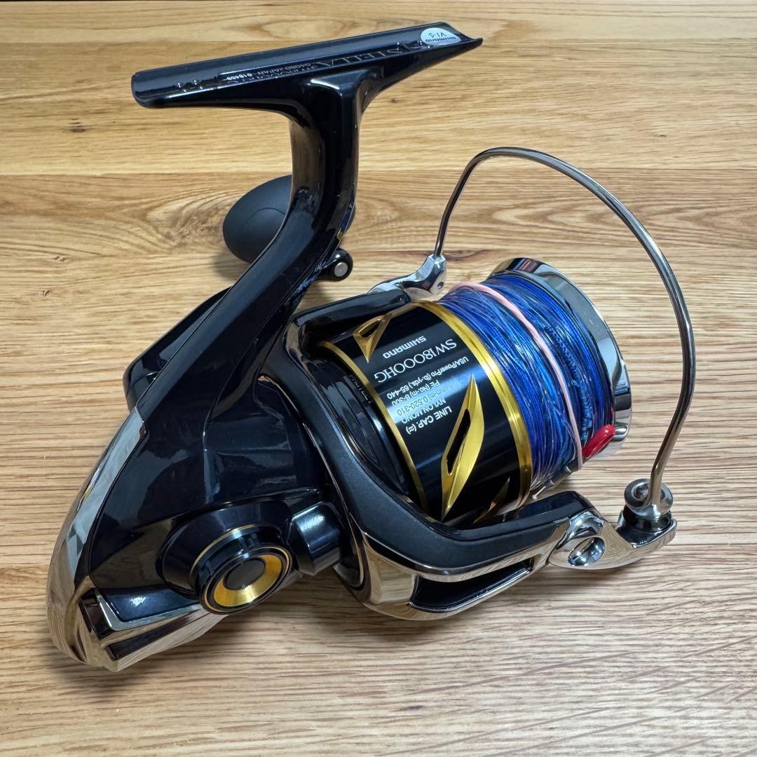 【極美品・新品ライン付き】SHIMANO 20 ステラSW 18000HG