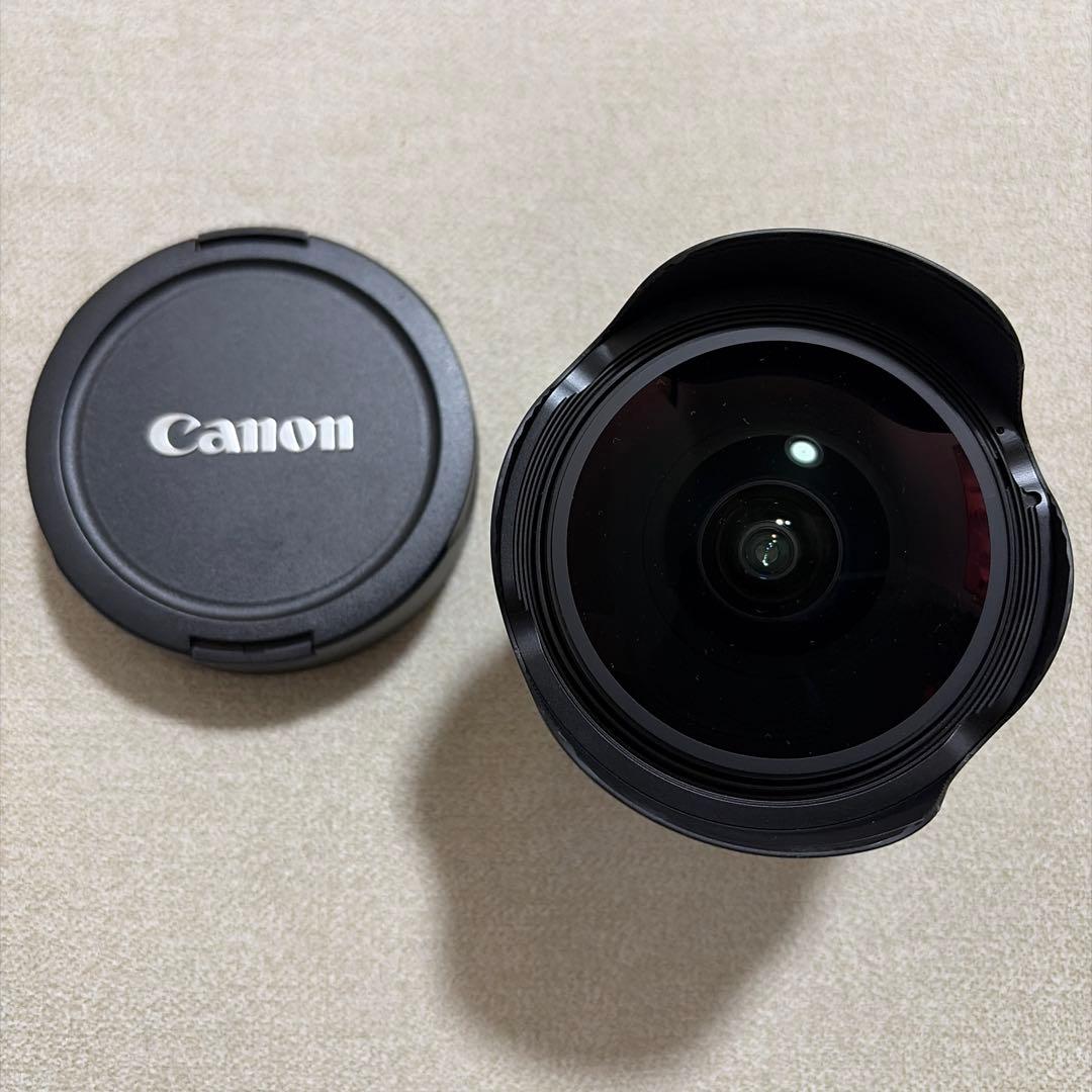 【お値下げしました】Canon EF8-15mm F4フィッシュアイ 魚眼レンズ