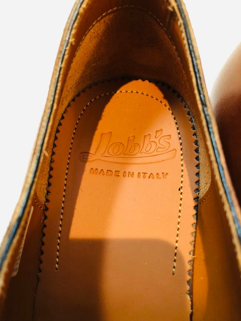 ★未使用級品★定価46,200円！LOBB'S イタリア製 ホールカット 41