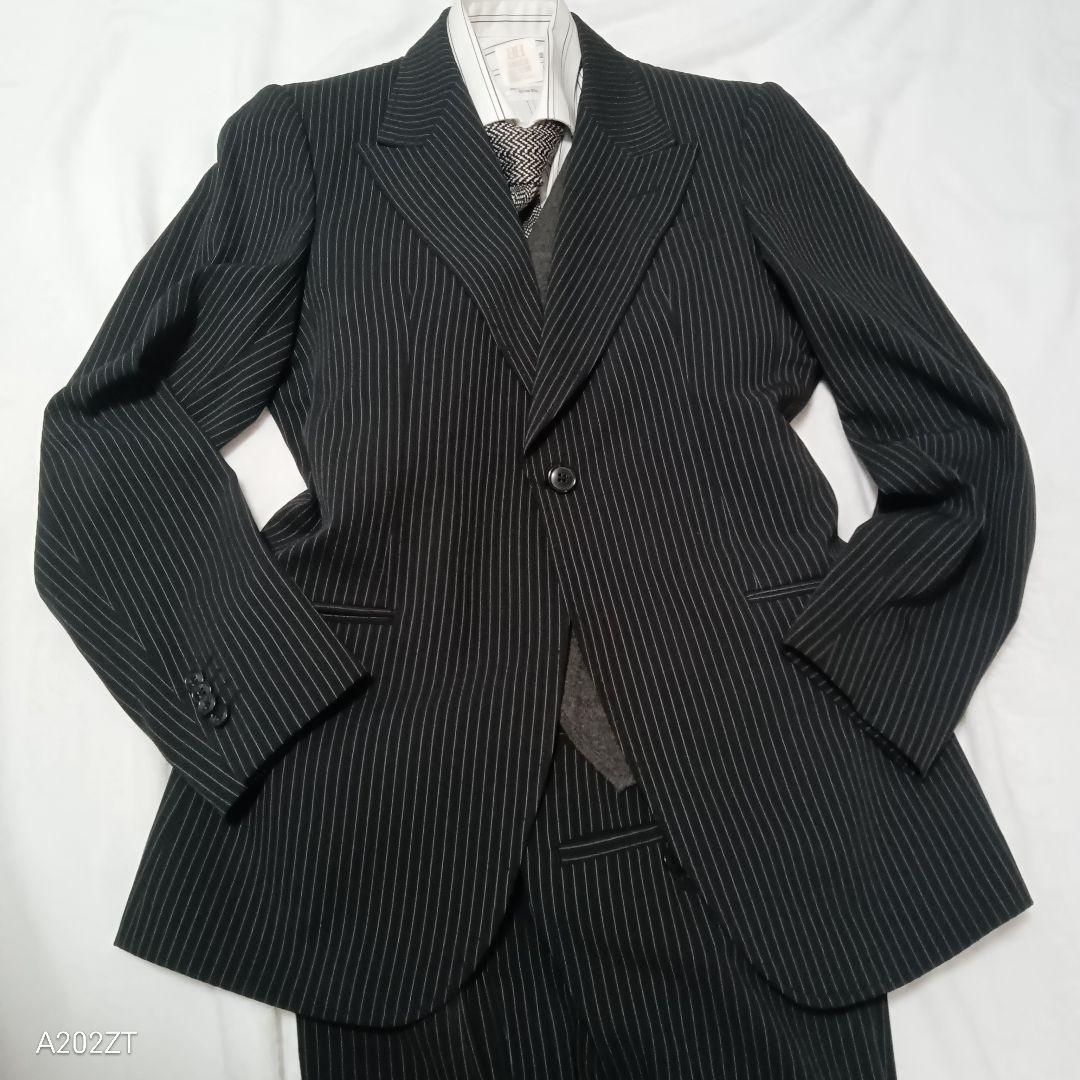 【美品美タグ】EMPORIO ARMANI ストライプ スーツセット 50 L