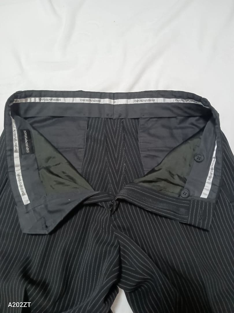 【美品美タグ】EMPORIO ARMANI ストライプ スーツセット 50 L