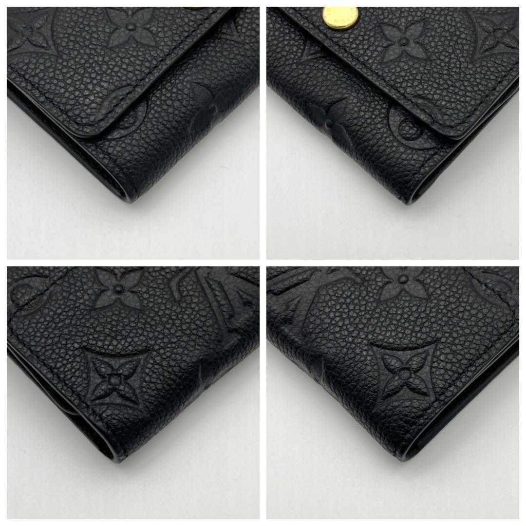 【極美品】ヴィトン アンプラント ミュルティクレ 6連キーケース ノワール