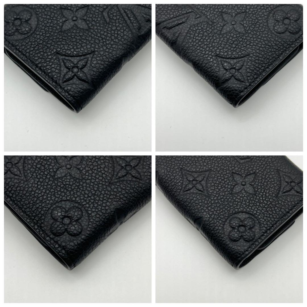 【極美品】ヴィトン アンプラント ミュルティクレ 6連キーケース ノワール