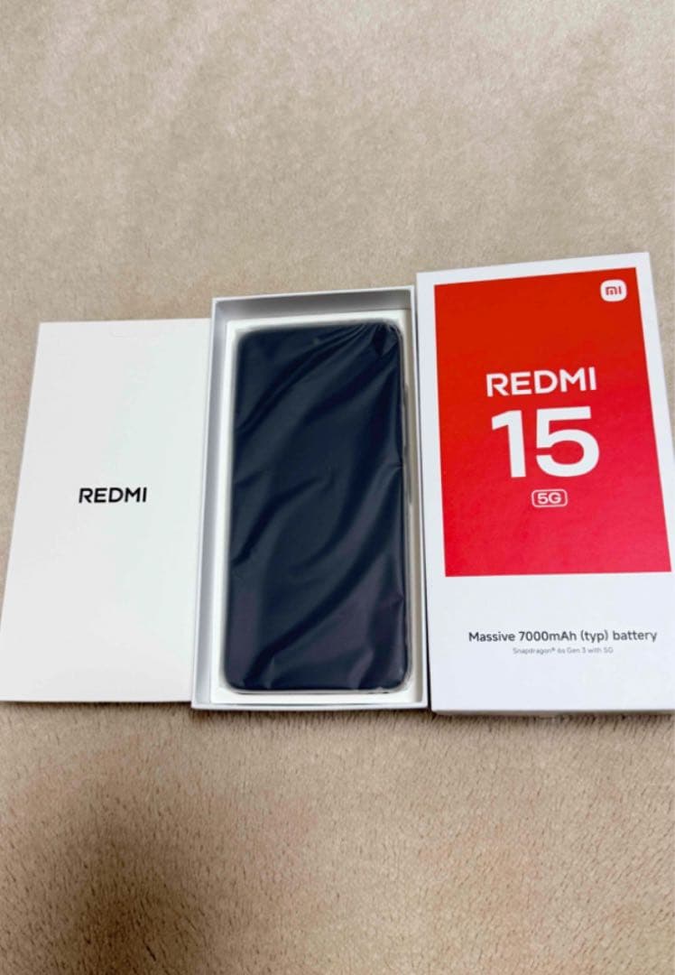 REDMI 15 5G 128GB ブラック　本体