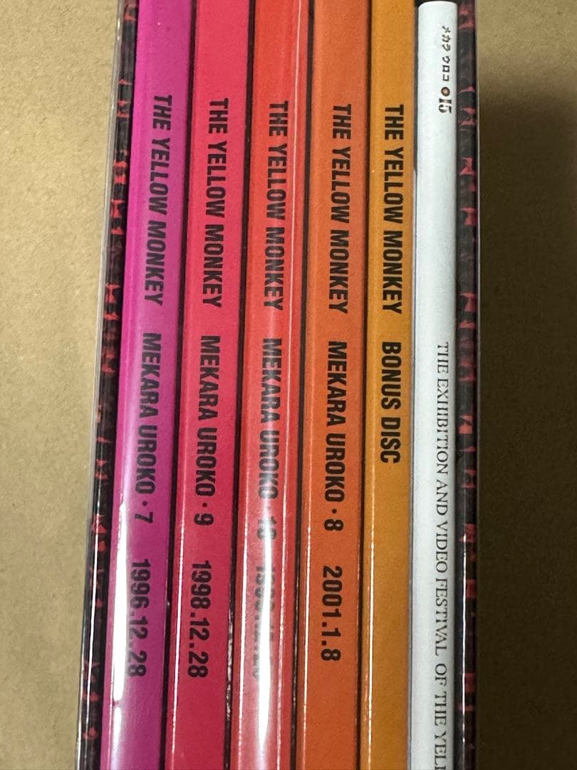 THE YELLOW MONKEY メカラ ウロコ LIVE DVD-BOX