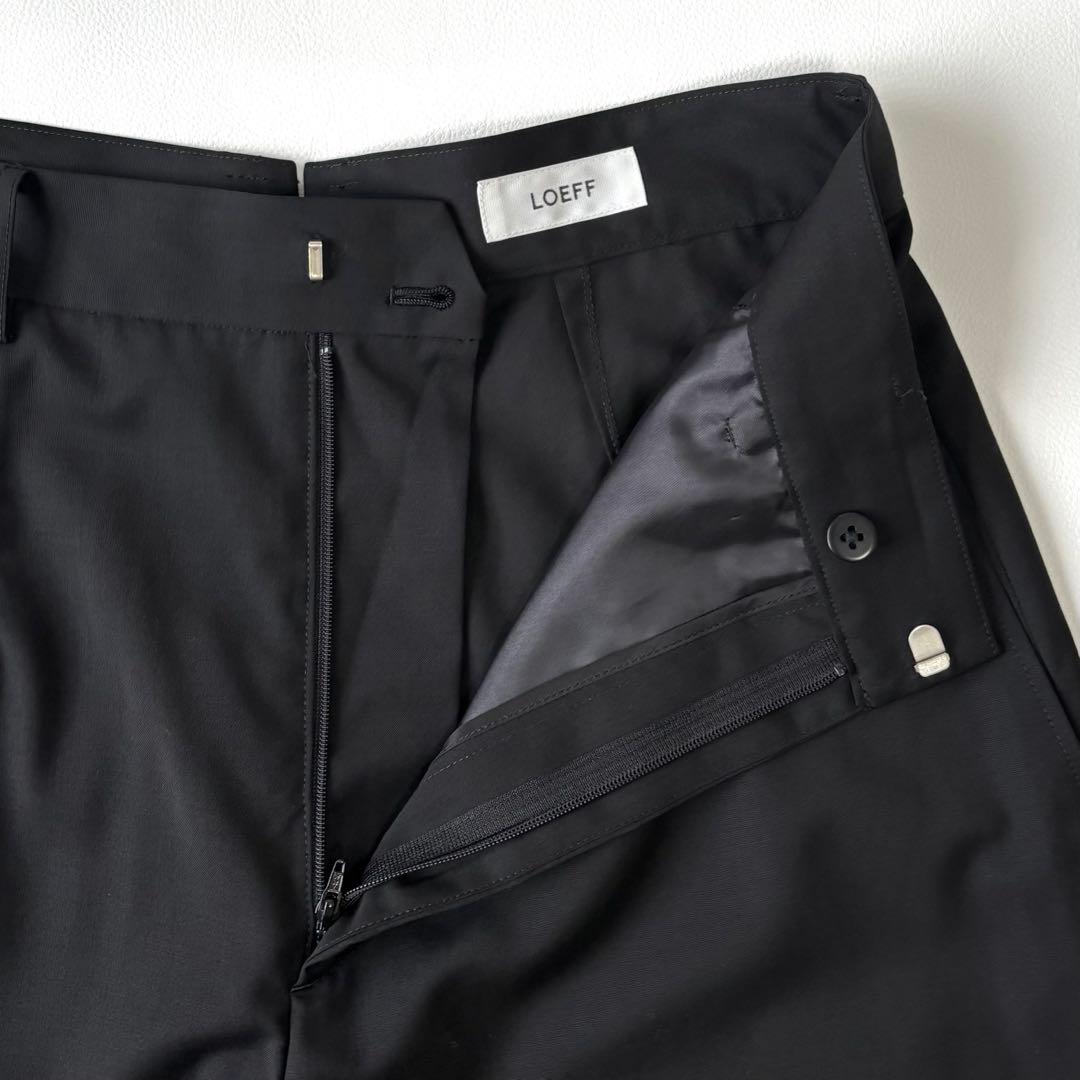 LOEFF ロエフ ウールトロ ボンタン トラウザーパンツ 2