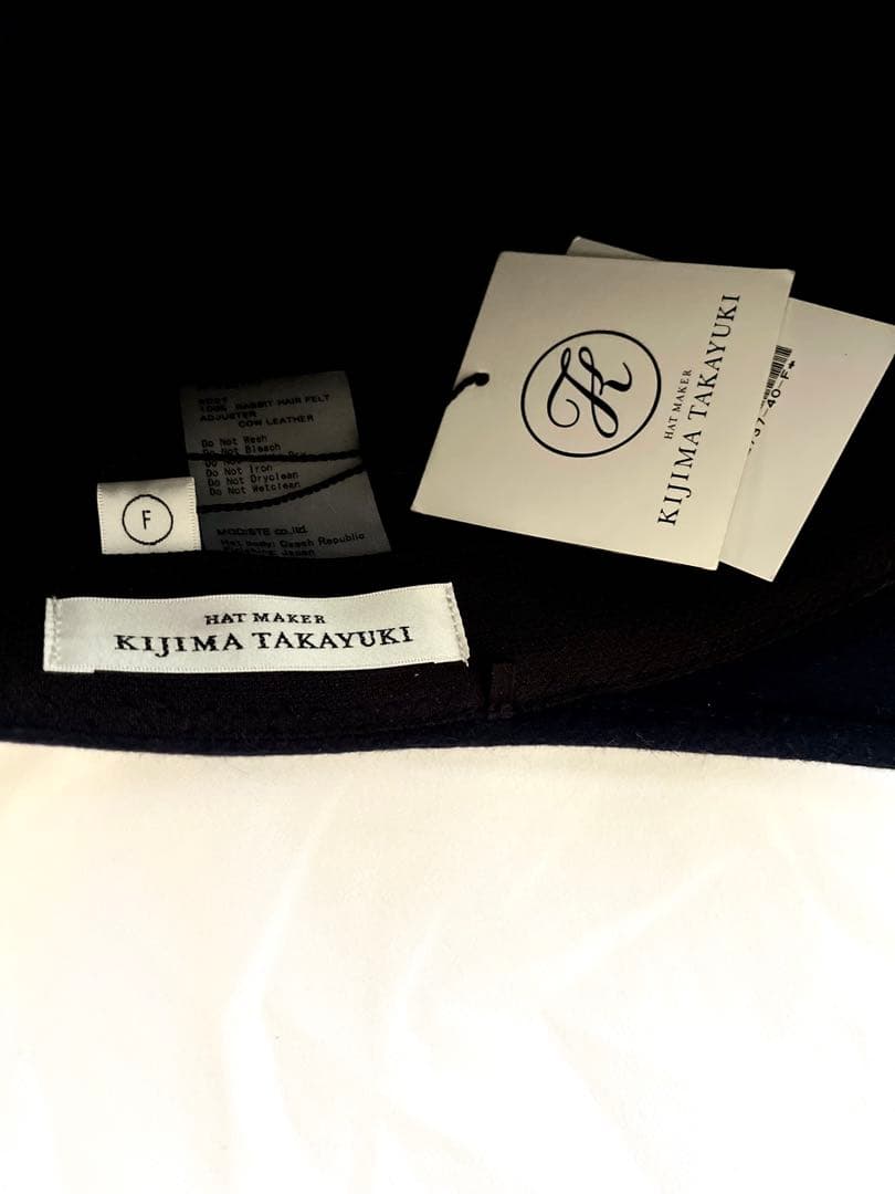 キジマタカユキ KIJIMATAKAYUKIフェルトキャップ¥3万9600