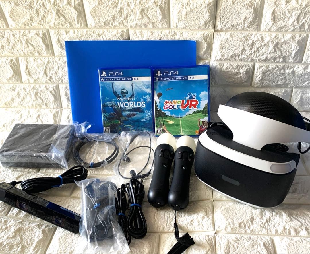 PS4 PlayStationVR WORLDS同梱版、みんなのゴルフ付