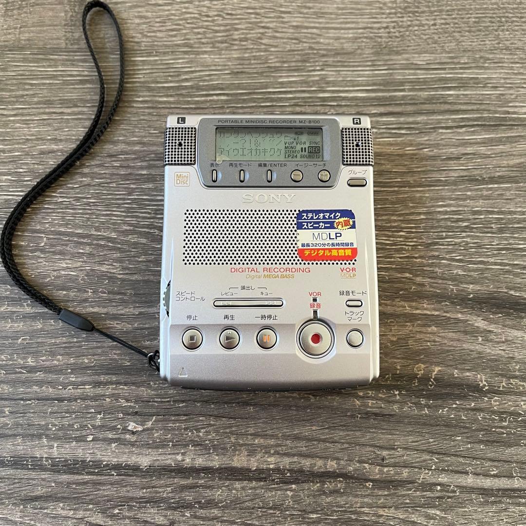 SONY ポータブルMDプレーヤー MZ-B100