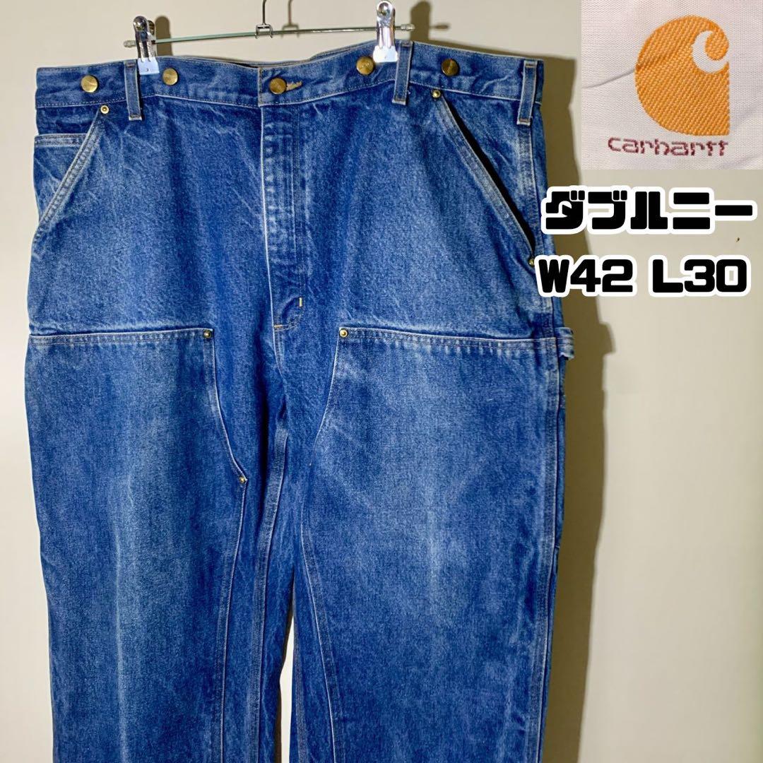 carhartt カーハート デニム ダブルニー ペインターパンツ W42