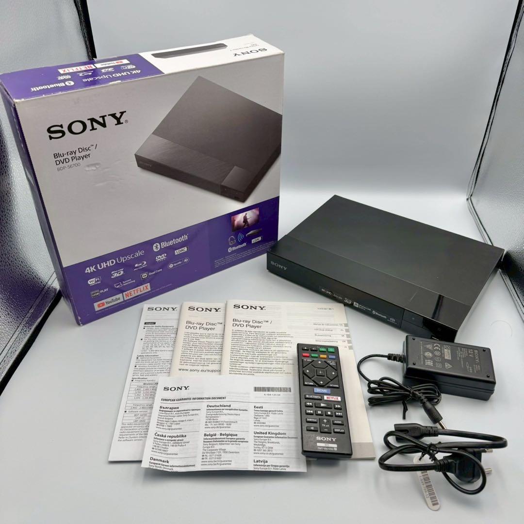 『美品』SONY 4K ブルーレイプレーヤー 本体 BDP-S6700