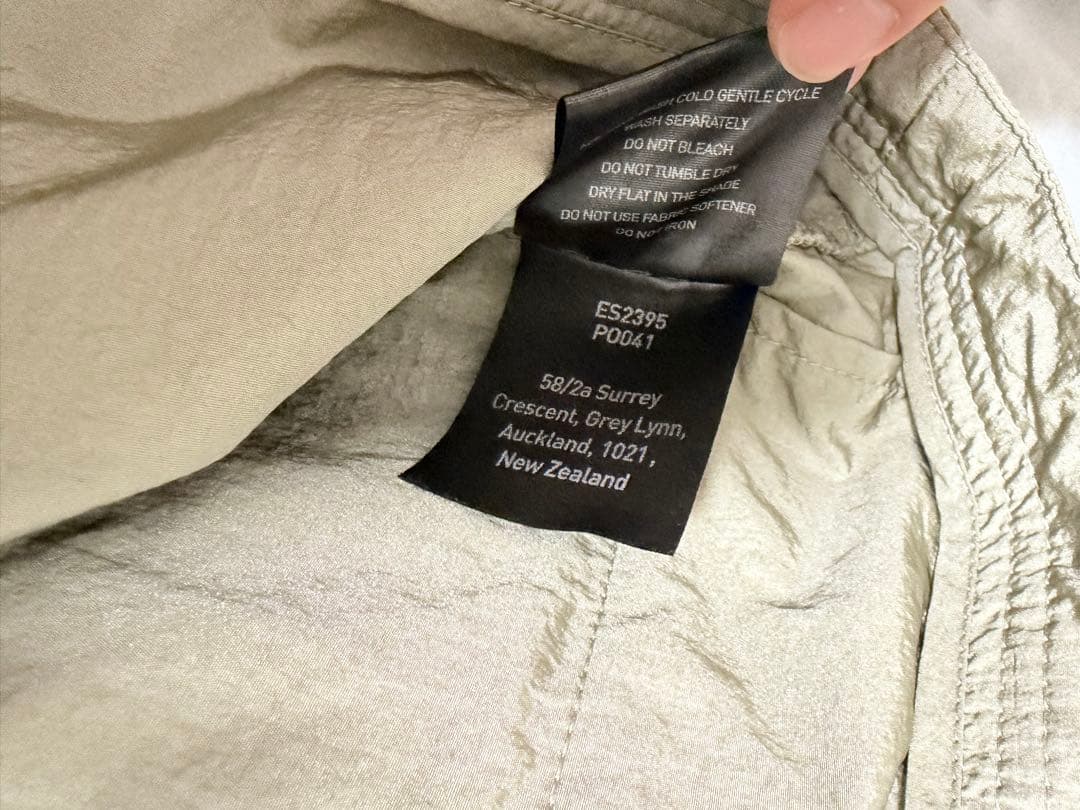 『本日限定価格』entire studios ナイロンカーゴパンツ