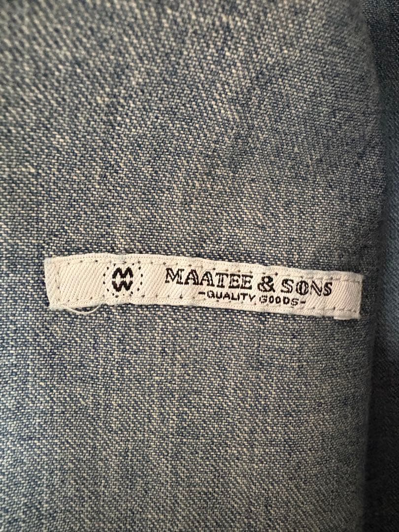 ジャケット・アウター MAATEE&SONS.40s COVERALL JACKET