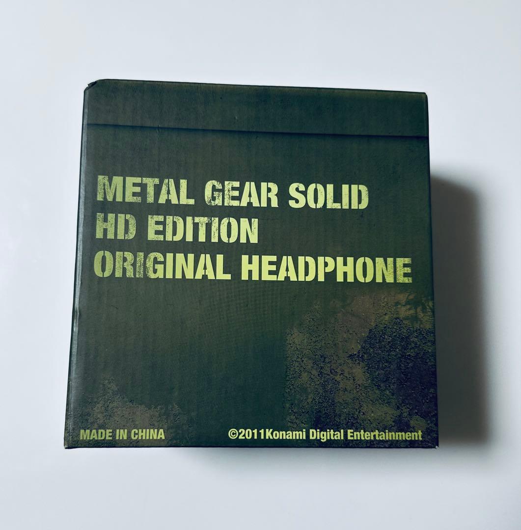 【新品未開封】メタルギアソリッド　オリジナルヘッドフォン