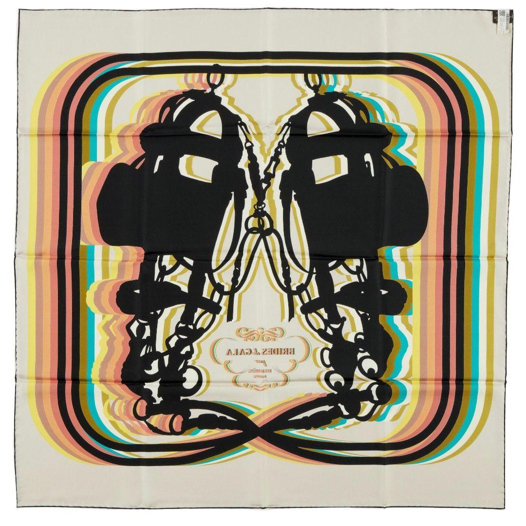 HERMES カレ90 ブリッド ドゥ ガラ スカーフ ストール 新品