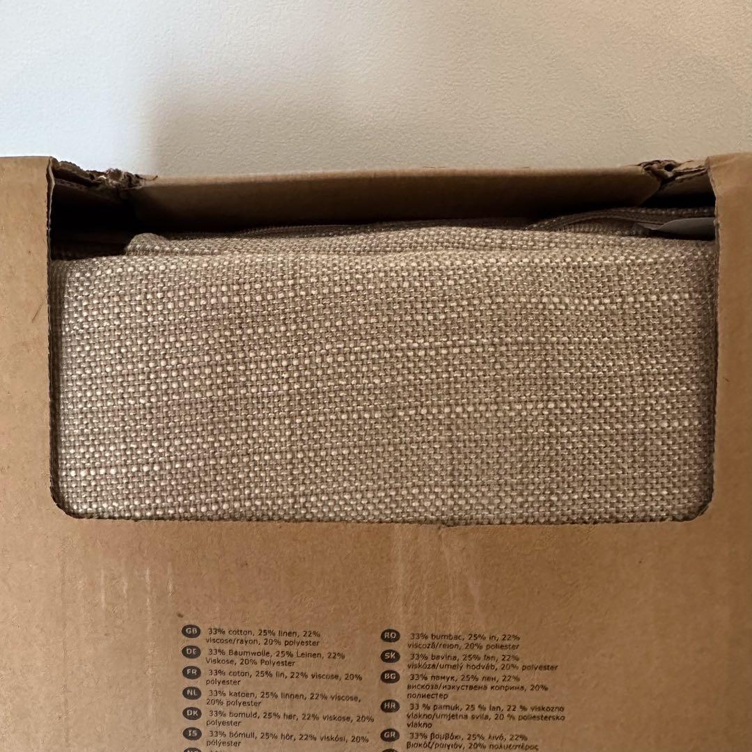 IKEA KIVIK ソファカバーのみ ベージュ 3人掛け 新品