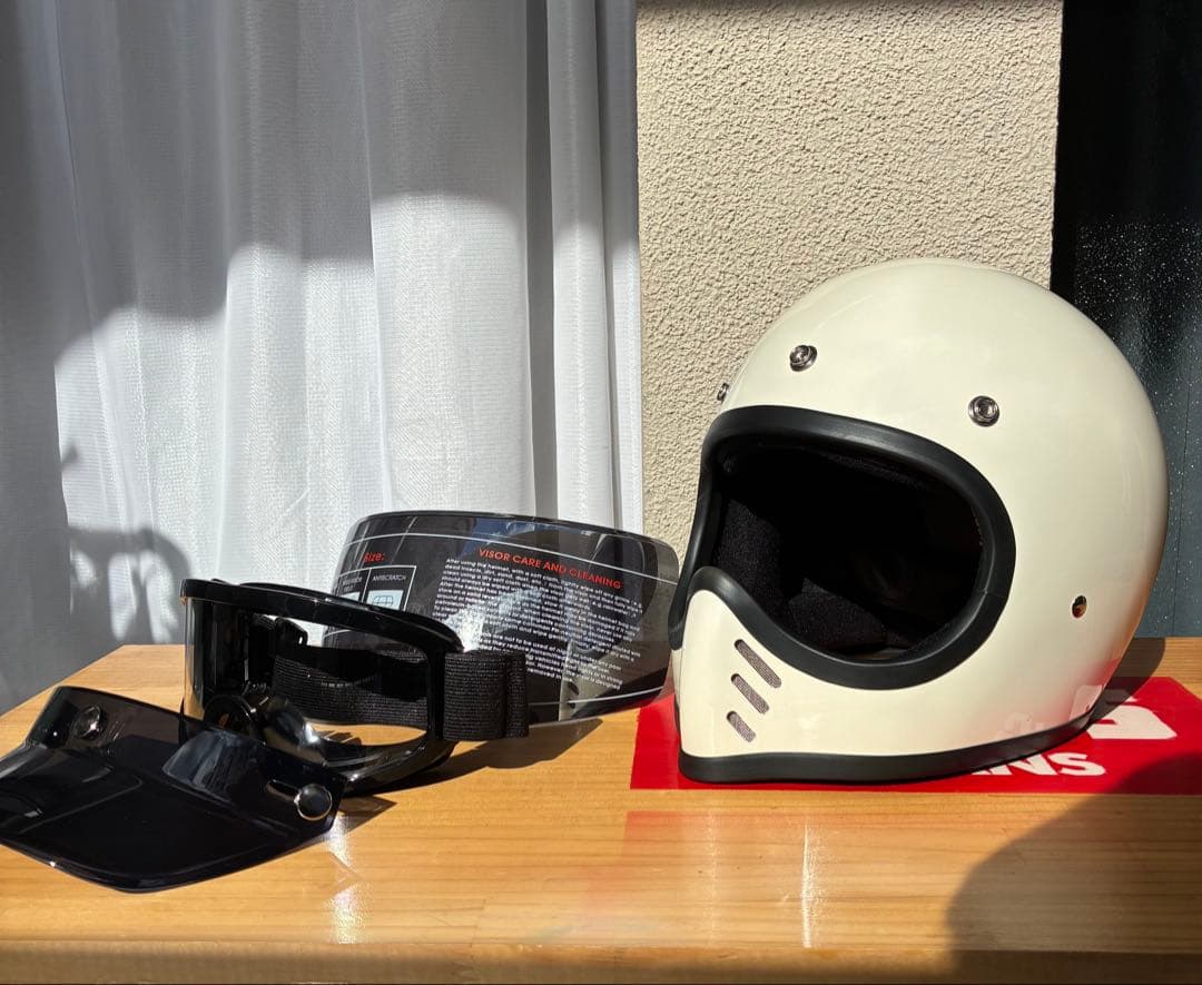 MTX オーシャンビートル　タイプ　Lサイズ　アメリカン　ホワイト　おまけ付