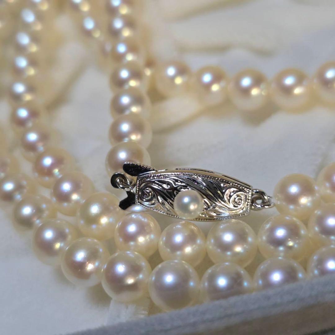 田崎 TASAKI ロングネックレス アコヤ真珠 箱付き 超ロング