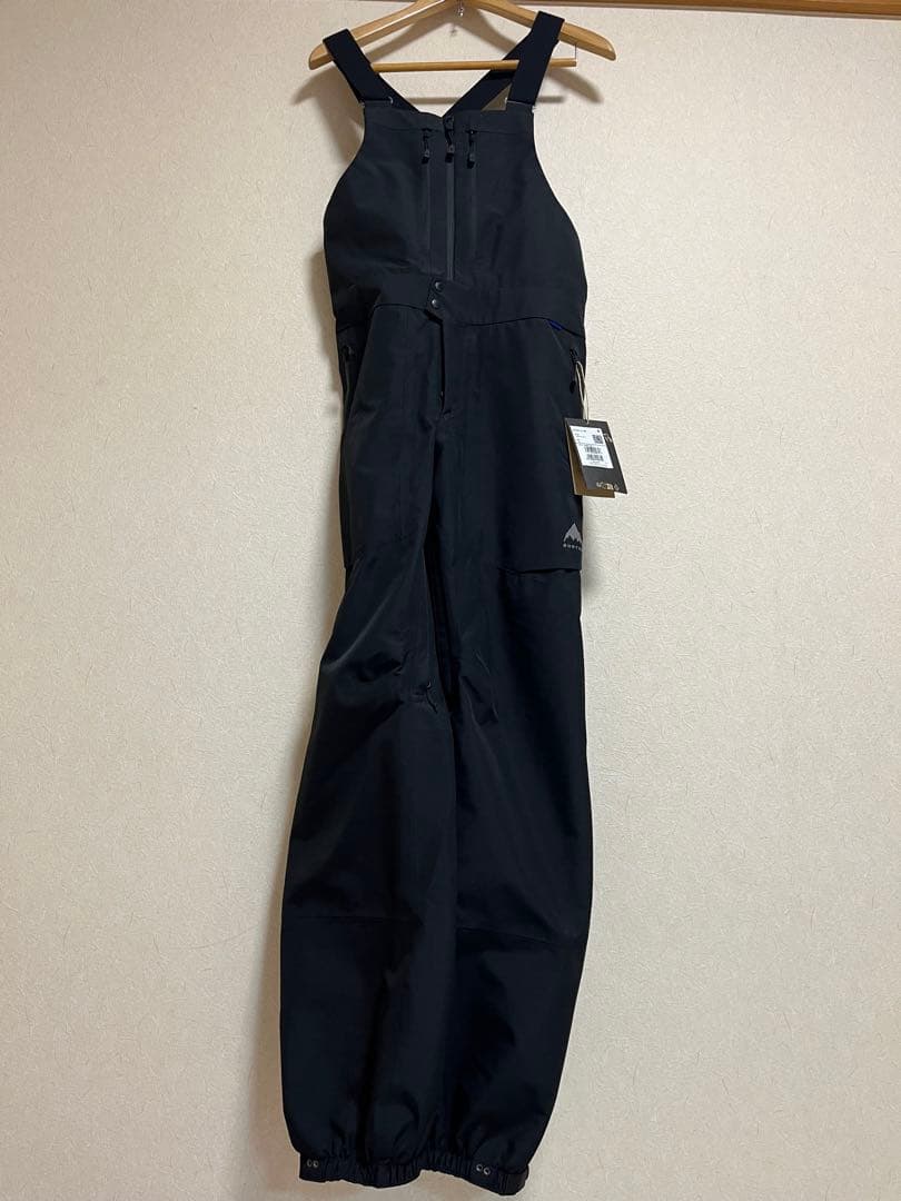 BURTON ブラック ビブパンツ