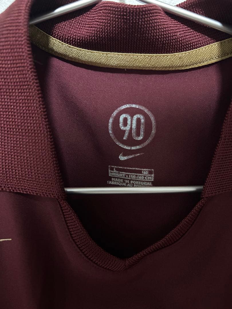 アーセナル Nike バーガンディ シャツ