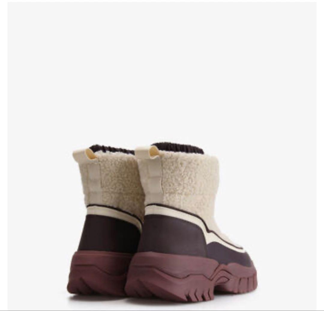 HUNTER ショートスノーブーツ　新品未着用　雪