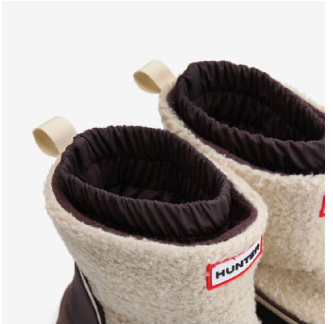 HUNTER ショートスノーブーツ　新品未着用　雪