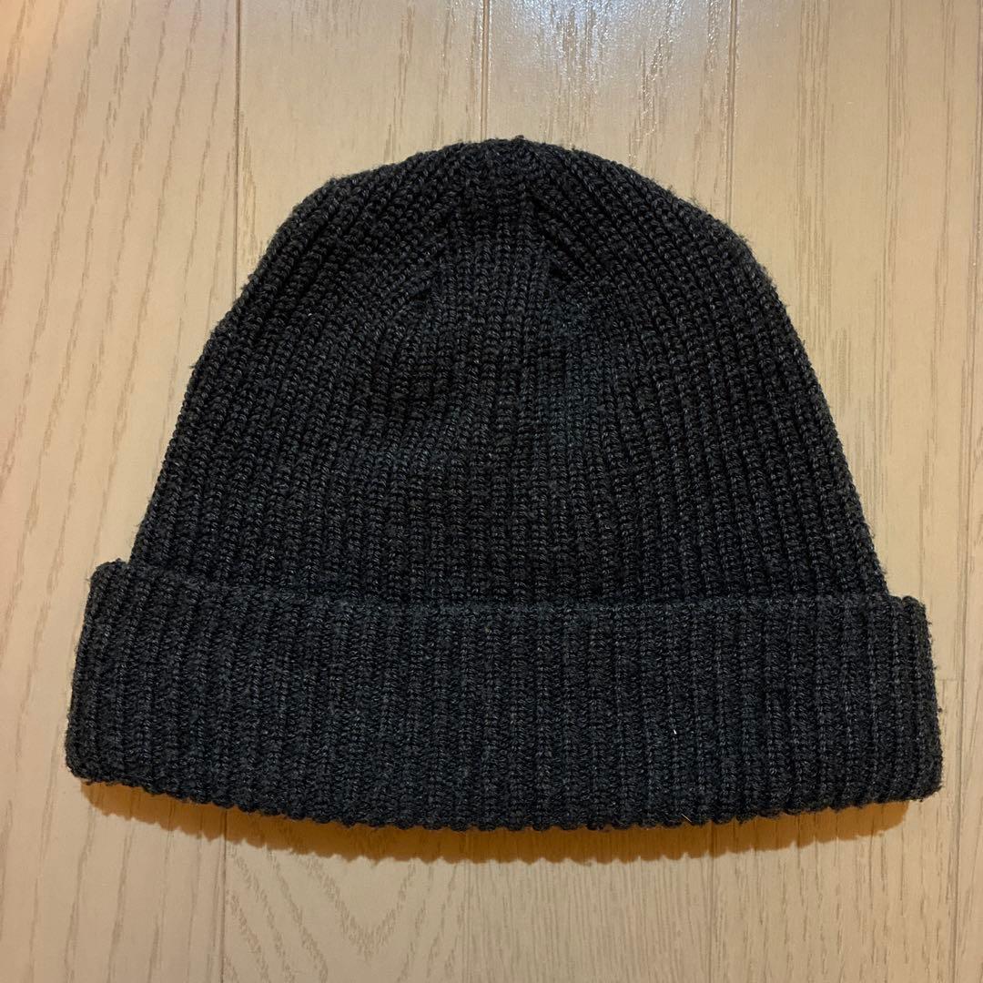 と*ん様 Supreme シュプリーム ニット帽 ビーニー チャコール