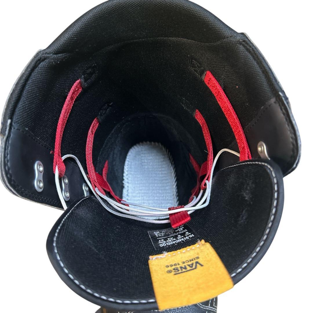 【希少品】スノーブーツVANS HI-STANDARD OG 迷彩　チェック柄