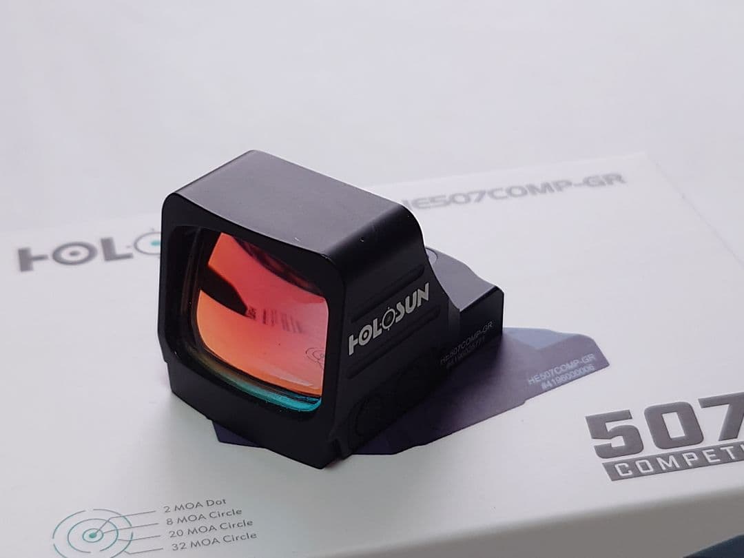 HOLOSUN HE507COMP-GR 実物 ホロサン