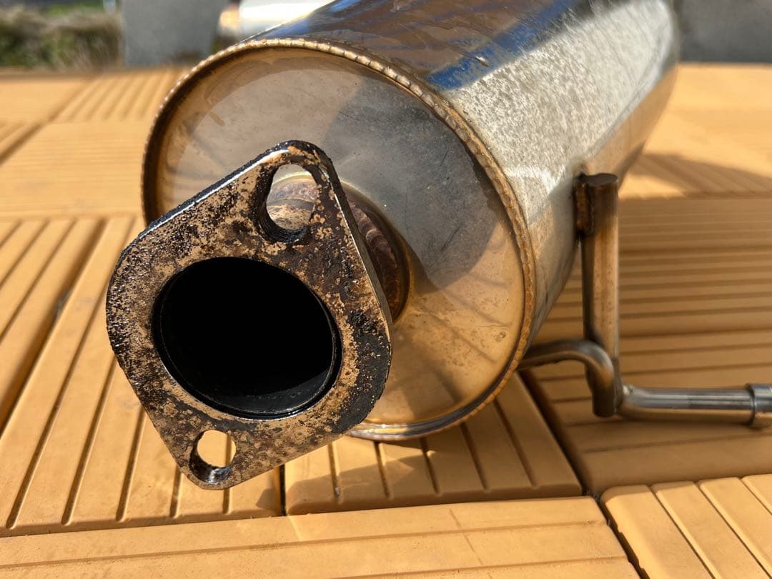 リバース REVERSE JB23 ジムニーショートバンパー用マフラー