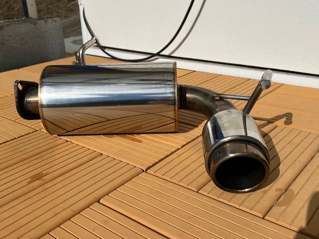 リバース REVERSE JB23 ジムニーショートバンパー用マフラー