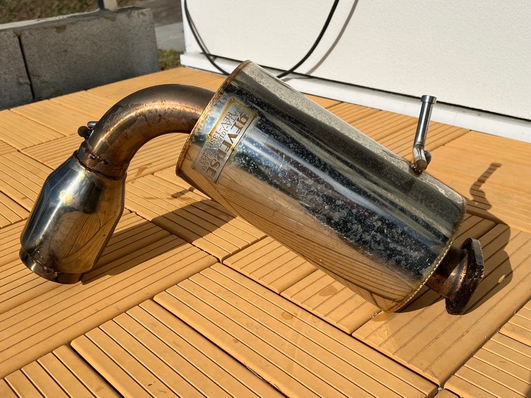 リバース REVERSE JB23 ジムニーショートバンパー用マフラー