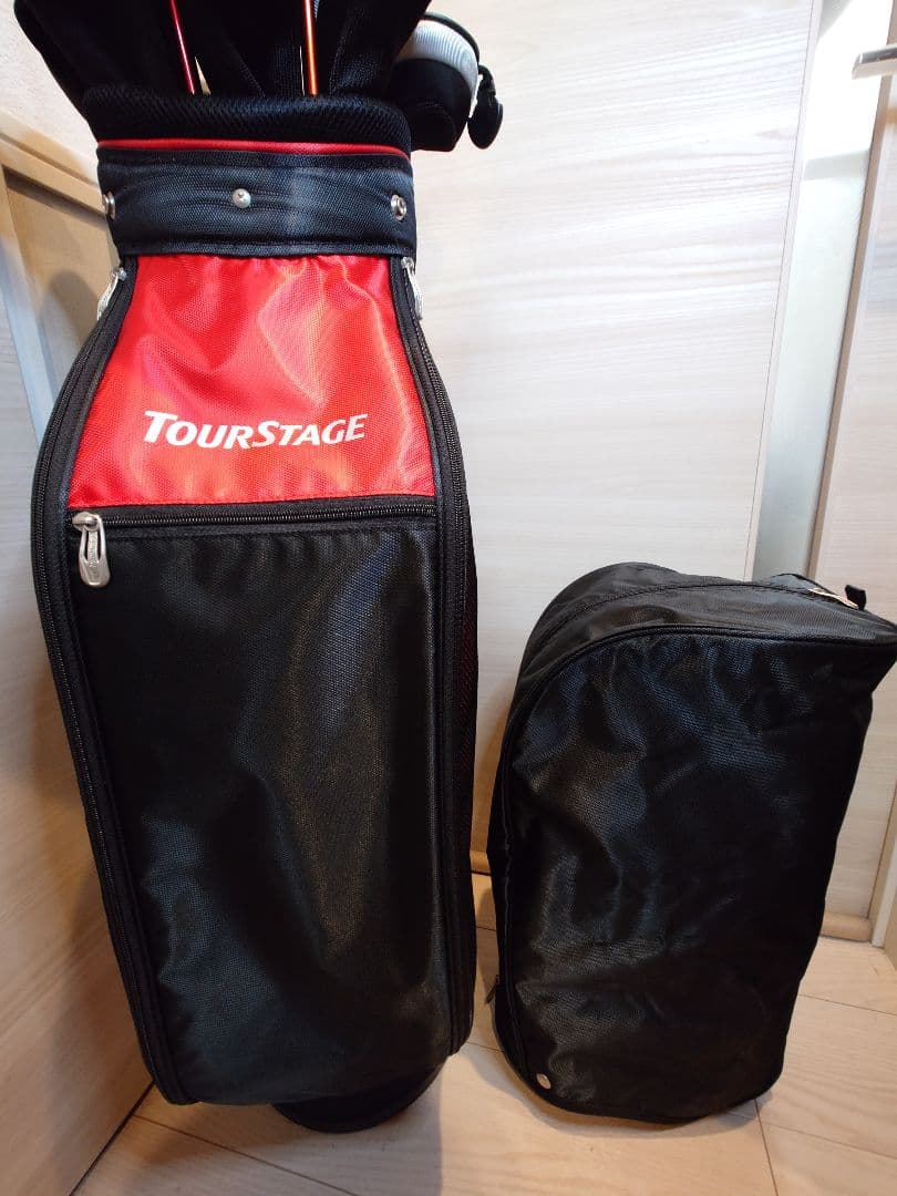 ツアステージ メンズゴルフクラブセット 未使用キャディバック付