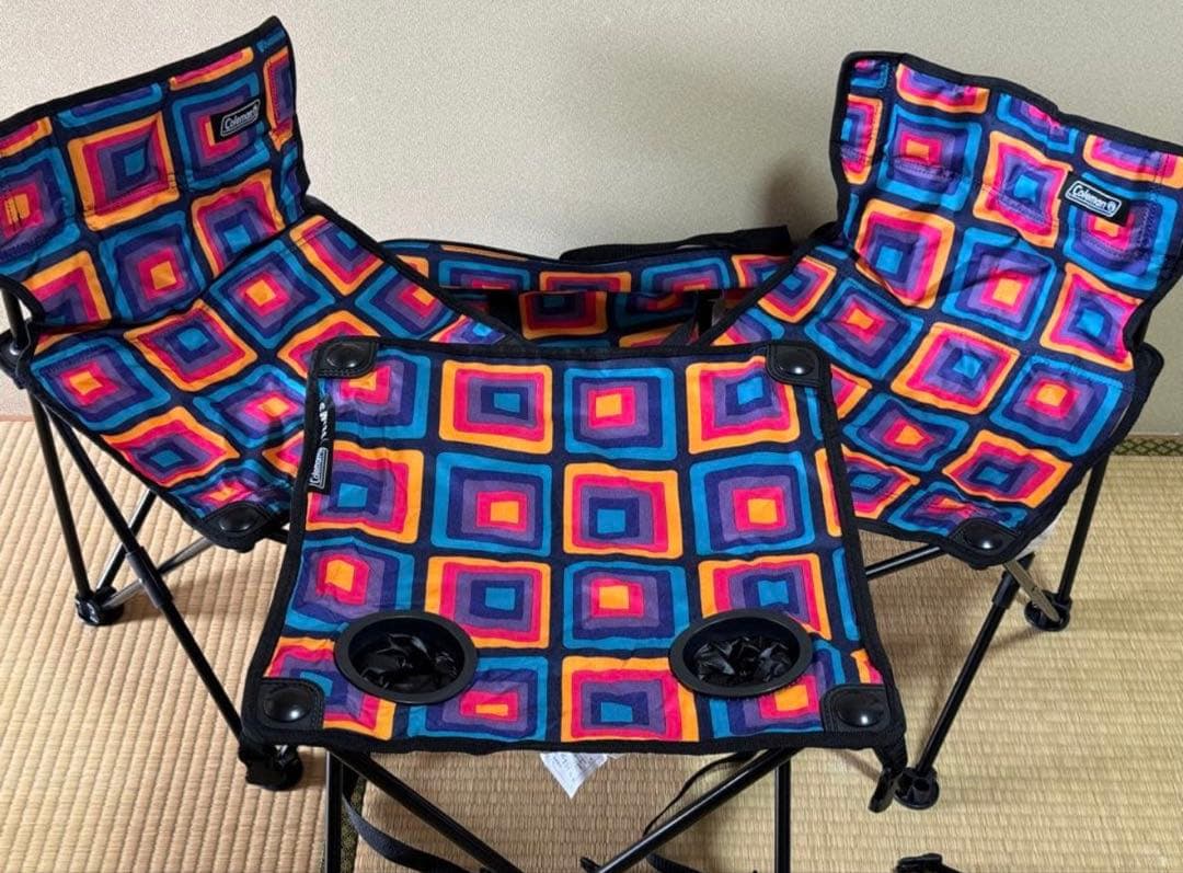 ☆Coleman×BEAMS別注コンパクト チェア テーブル