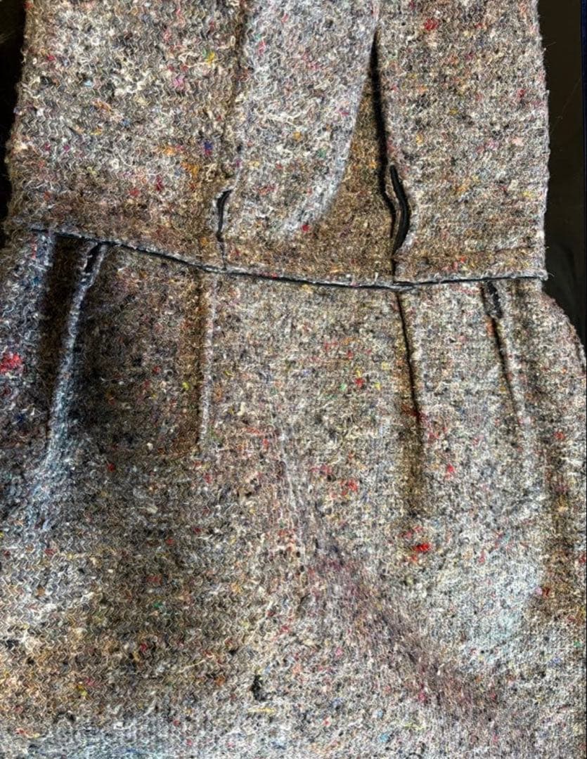 美品 COMME des GARCONS ギャルソン ワンピース S グレー