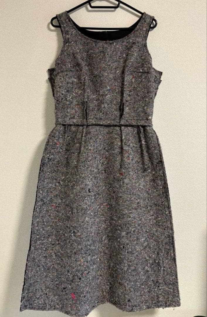 美品 COMME des GARCONS ギャルソン ワンピース S グレー