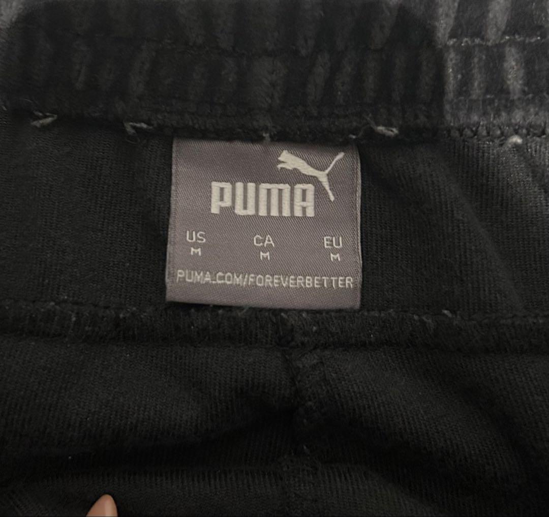 【セットアップ】PUMA ベロア ジャージ 黒