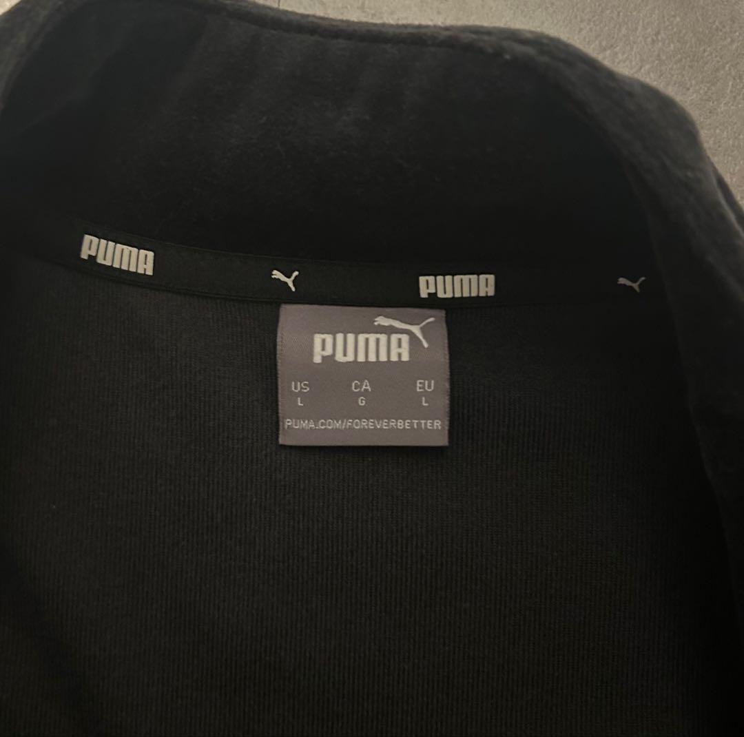 【セットアップ】PUMA ベロア ジャージ 黒