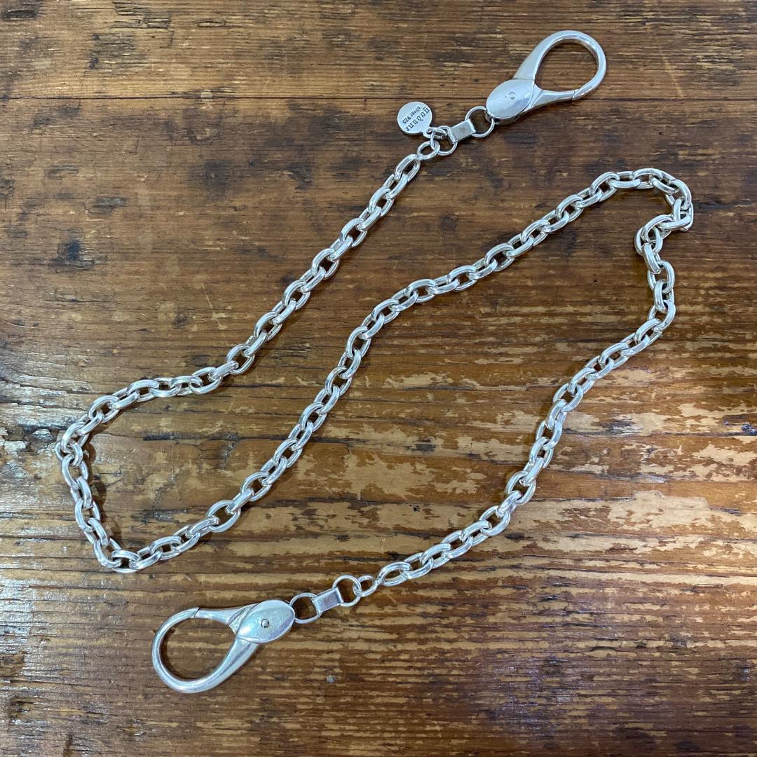 godane silver925 シルバー ウォレットチェーン 小豆チェーン