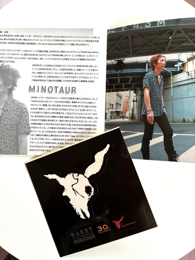 HARRY MINOTAUR 村越弘明 CD(廃盤品)入手困難♪
