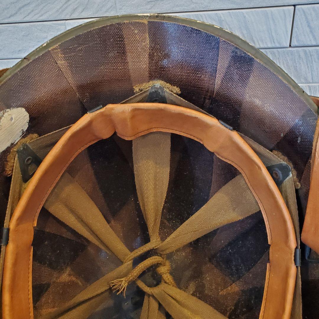 A168 アメリカ軍 ヘルメット錨刻印 鉄帽 M1 M2 海軍 海兵隊 米軍