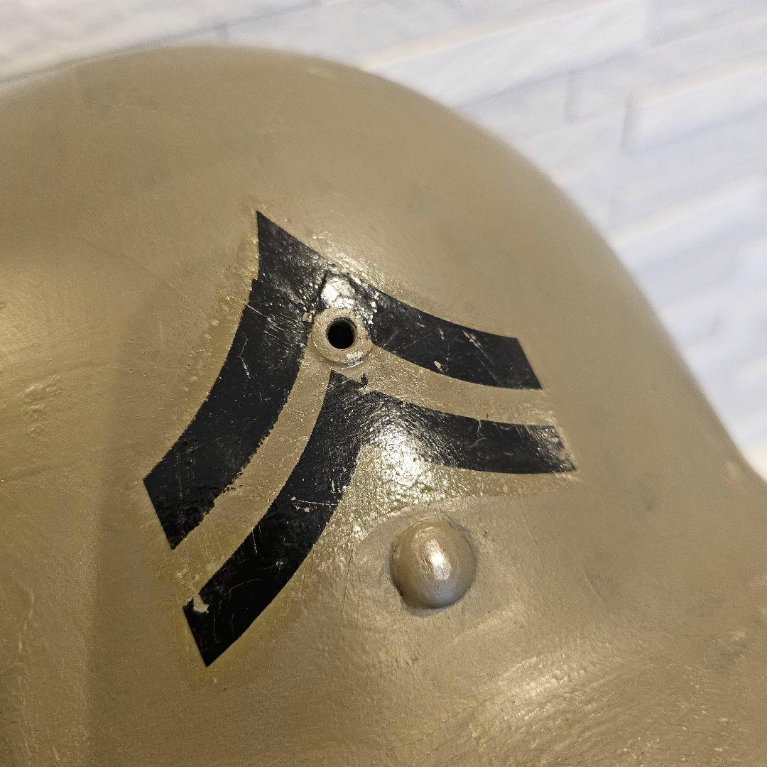 A168 アメリカ軍 ヘルメット錨刻印 鉄帽 M1 M2 海軍 海兵隊 米軍