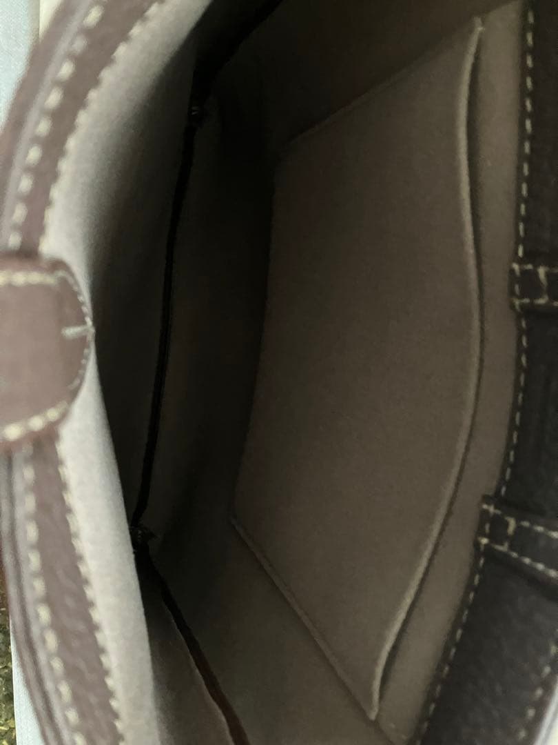 ACATE アカーテ LUGANOT ルガノー カーフ シュリンクレザー 巾着