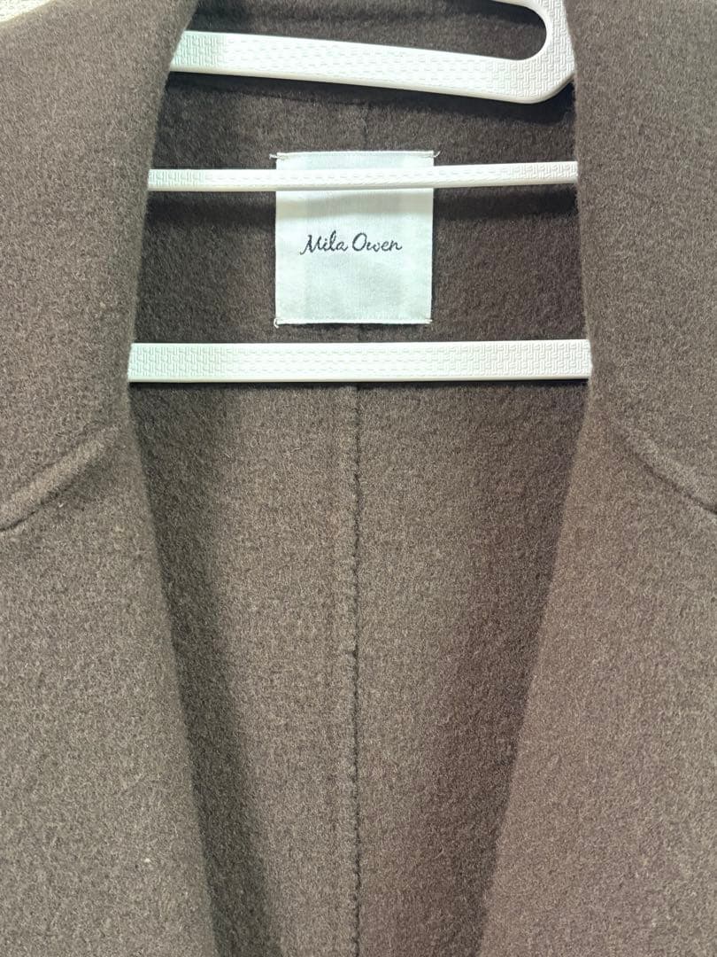 【Mila Owen】ブラウンロングコート