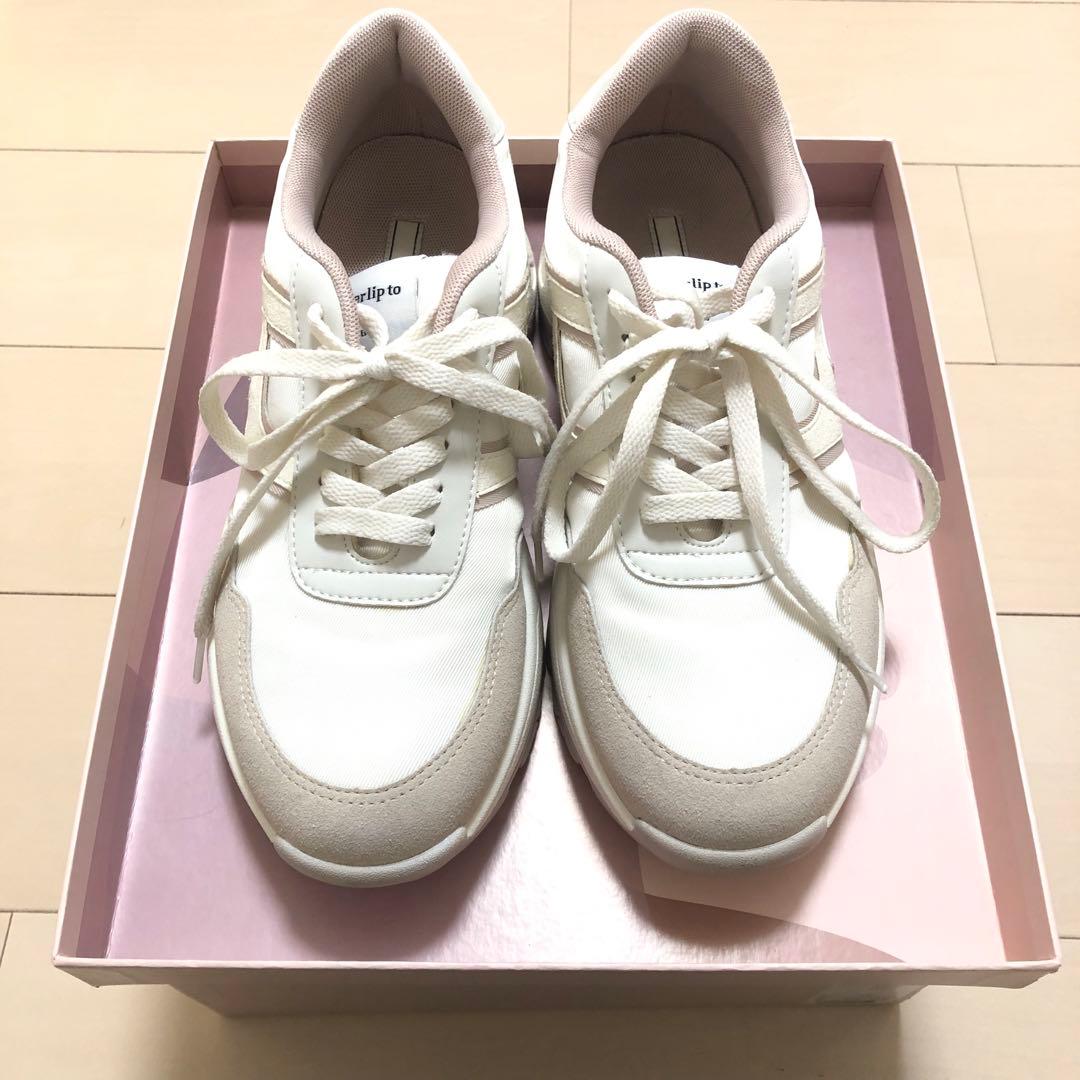 靴 herlipto Le City HLT Sneakers beige38