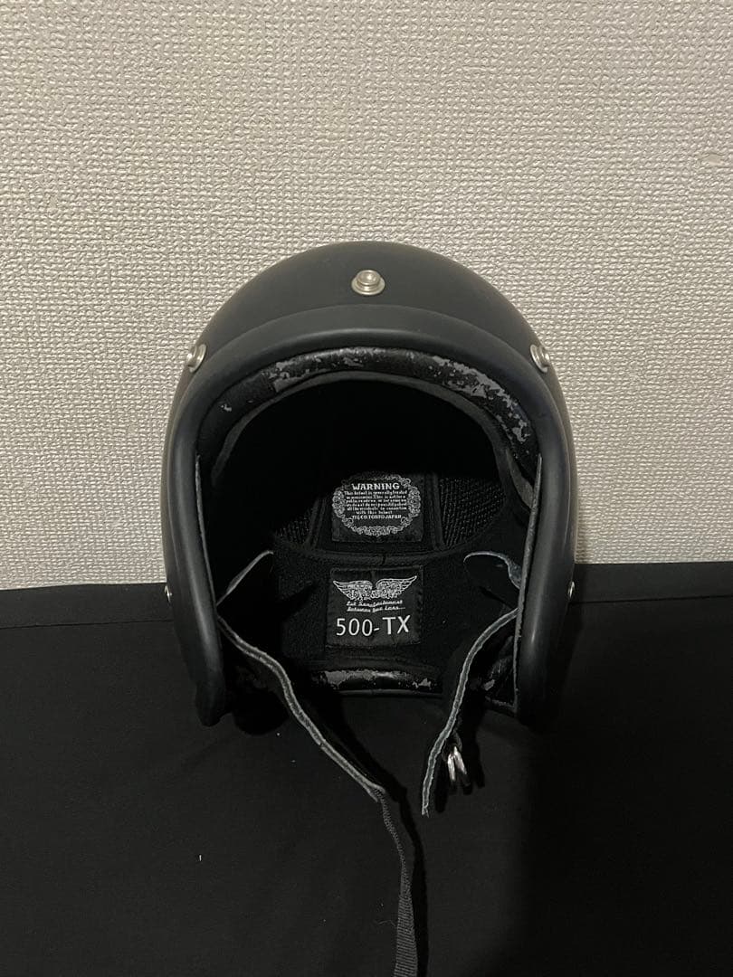 I*I様 【TT&CO 500TX】マットブラック ヘルメット L Shell